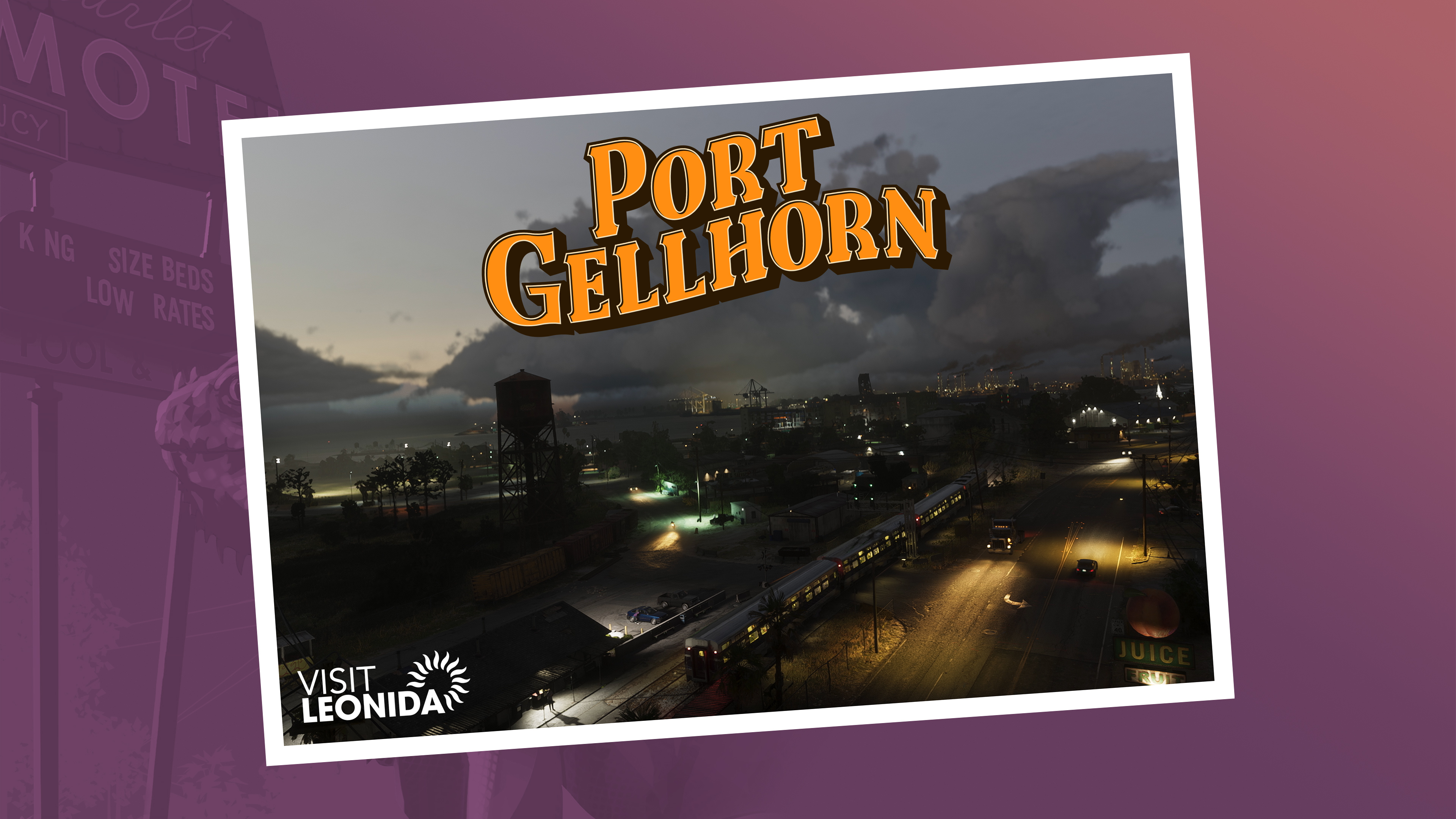 Port Gellhorn postcard
